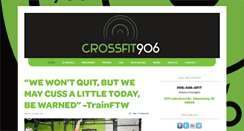 Desktop Screenshot of crossfit906.com