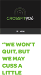 Mobile Screenshot of crossfit906.com